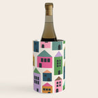 Happy Houses - Multi-colored Wine Chiller Gallery Image 3
