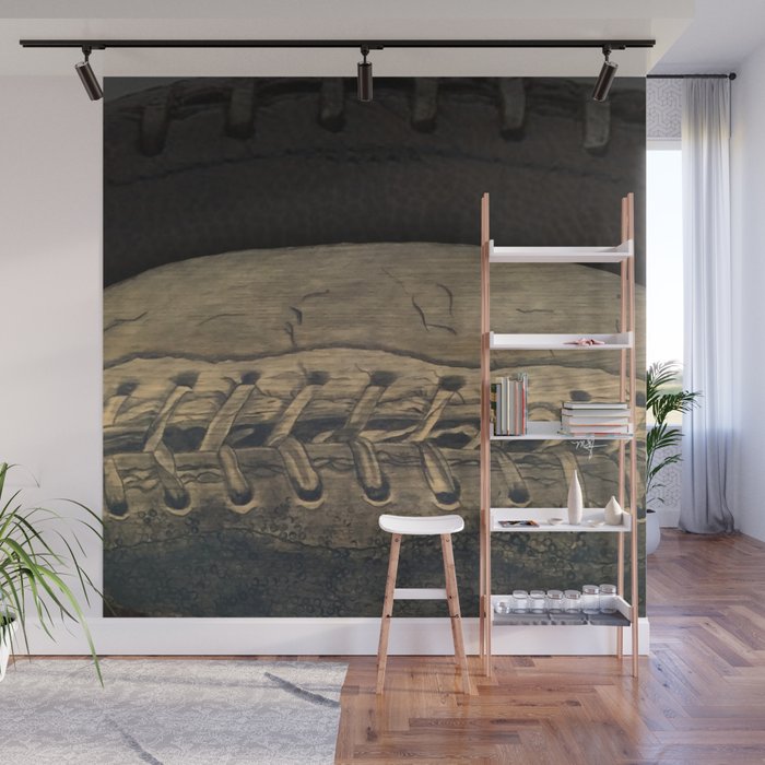 Vintage Football Wall Mural Gallery Image 1