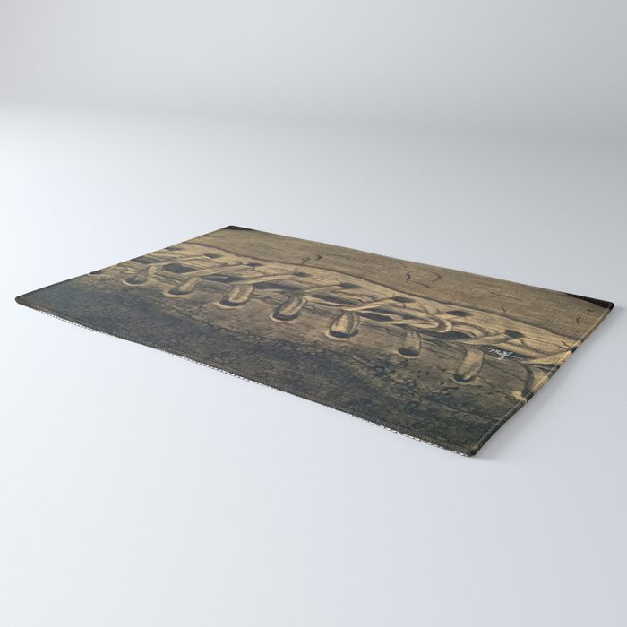 Vintage Football Rug Gallery Image 3