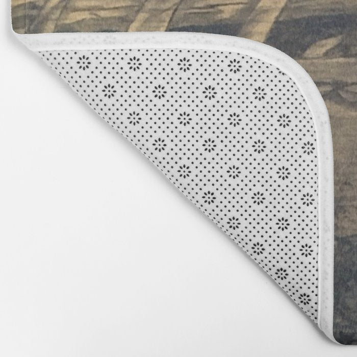 Vintage Football Bath Mat Gallery Image 2