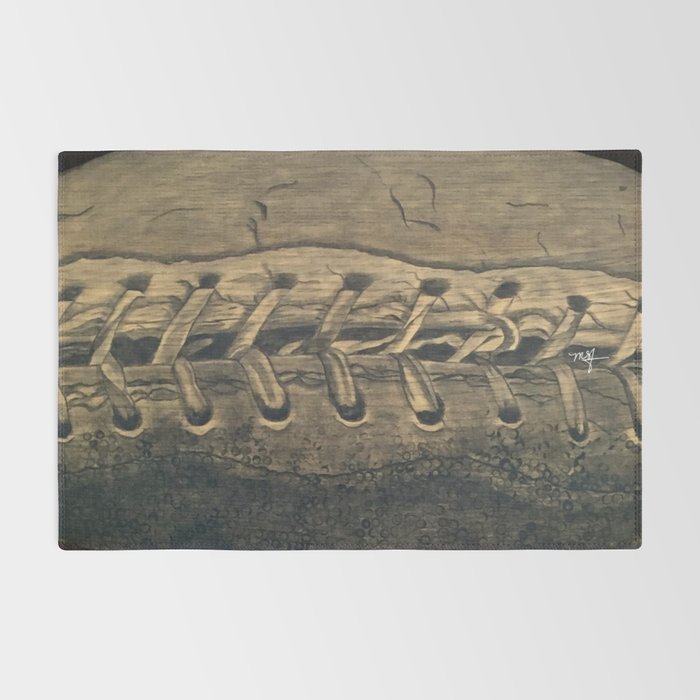 Vintage Football Rug Gallery Image 2
