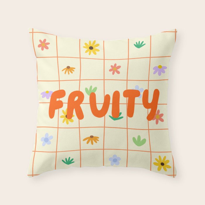 Fruity Throw Pillow Gallery Image 6
