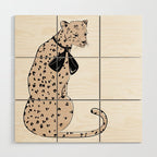 Leopard Chic Wood Wall Art Gallery Image 1