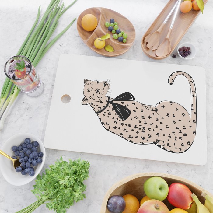 Leopard Chic Cutting Board Gallery Image 2