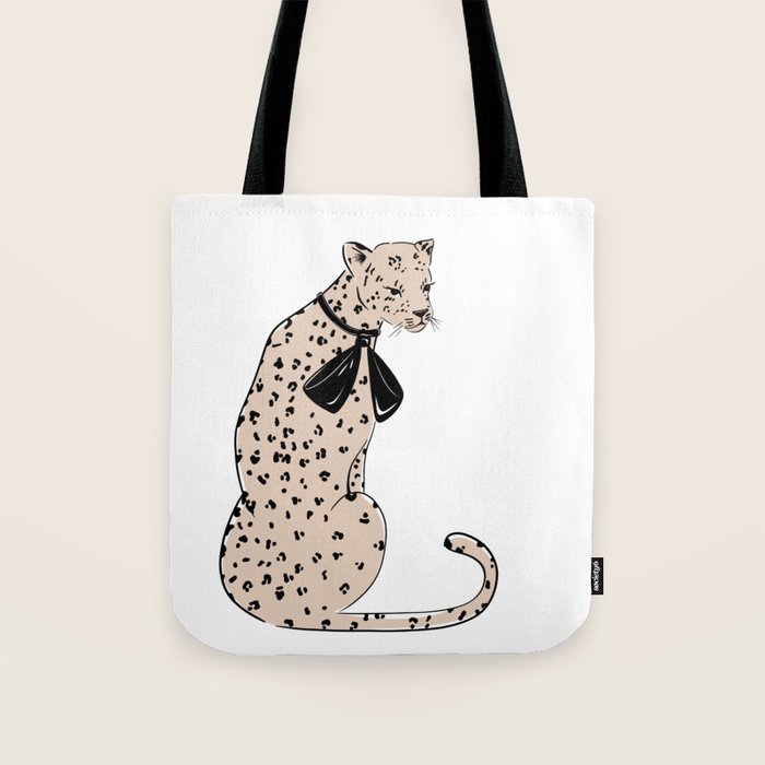 Leopard Chic Tote Bag Gallery Image 1