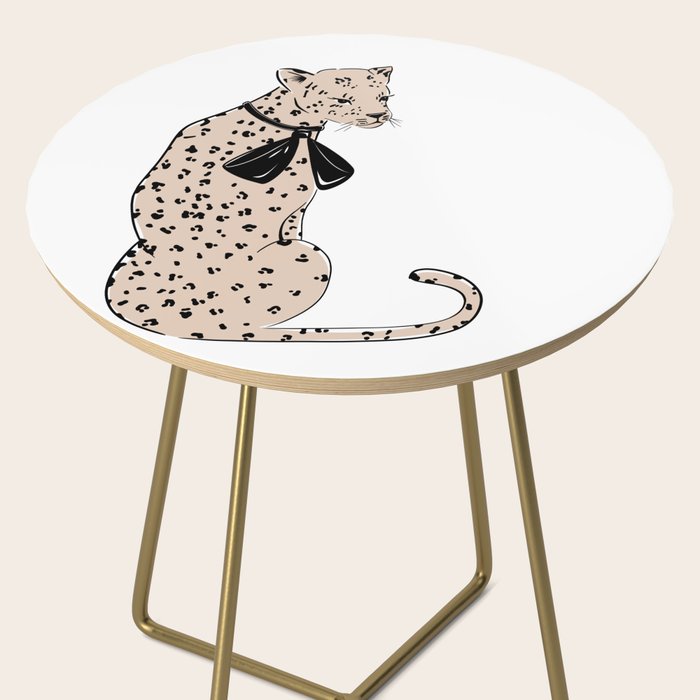 Leopard Chic Side Table Gallery Image 2