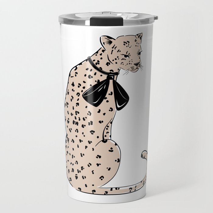 Leopard Chic Travel Mug Gallery Image 1