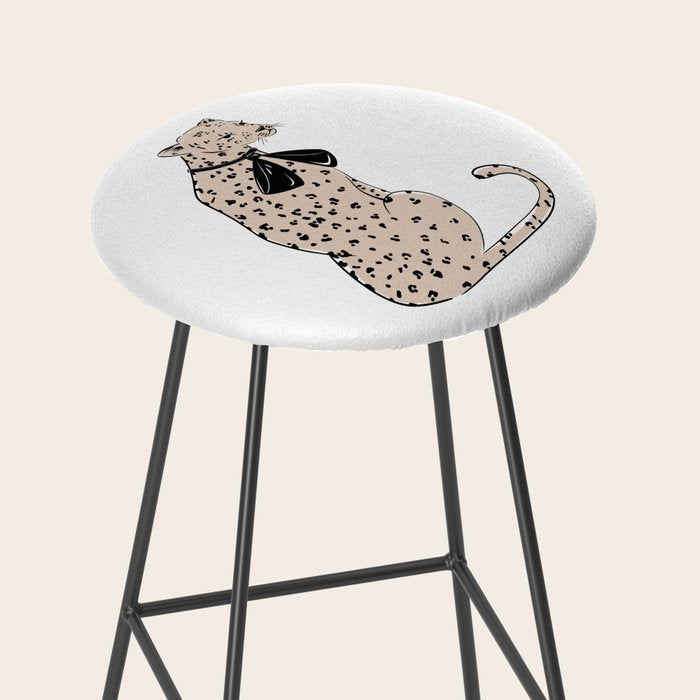 Leopard Chic Stool Gallery Image 2
