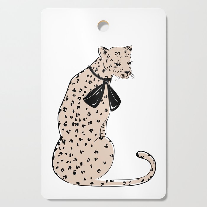 Leopard Chic Cutting Board Gallery Image 1