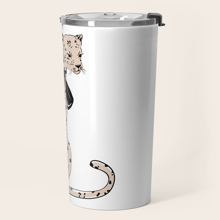 Leopard Chic Travel Mug Gallery Image 2