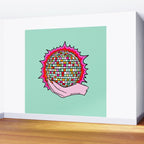 The Holy Disco Ball Wall Mural Gallery Image 2