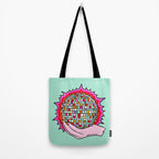 The Holy Disco Ball Tote Bag Gallery Image 2