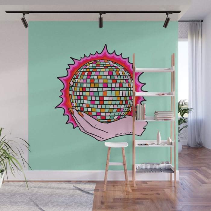 The Holy Disco Ball Wall Mural Gallery Image 1