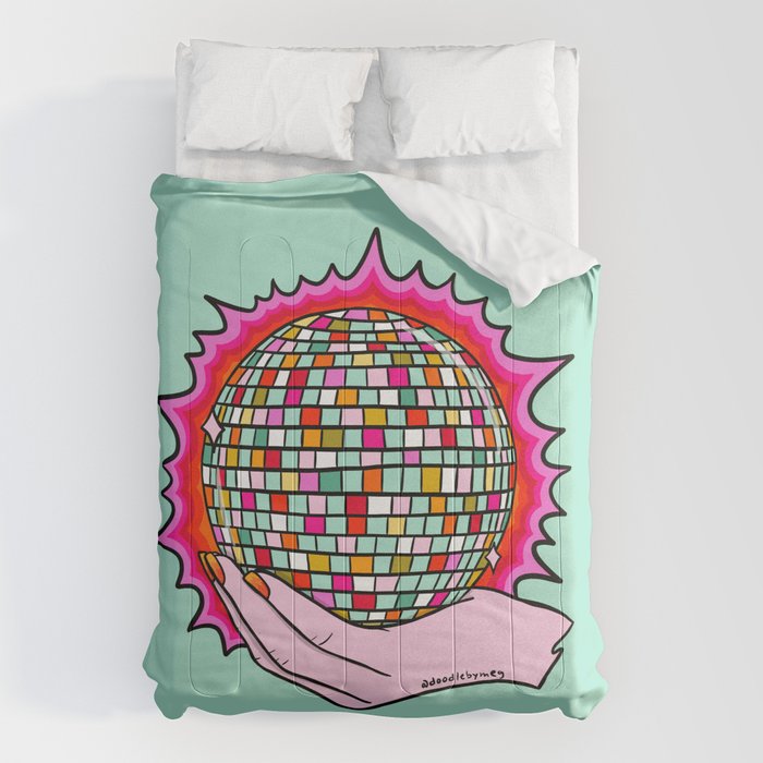 The Holy Disco Ball Comforter Gallery Image 1