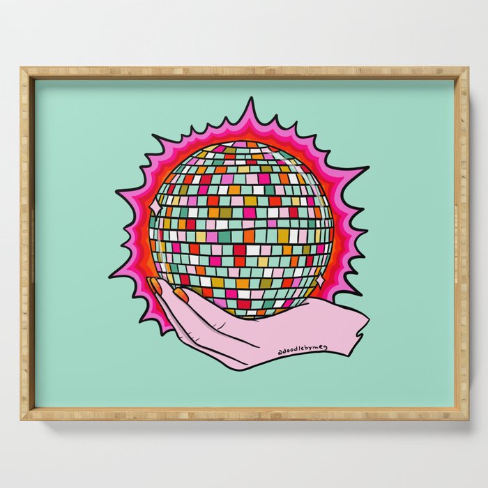 The Holy Disco Ball Serving Tray Gallery Image 1