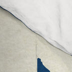 abstract botanical- blue flower Comforter Gallery Image 4