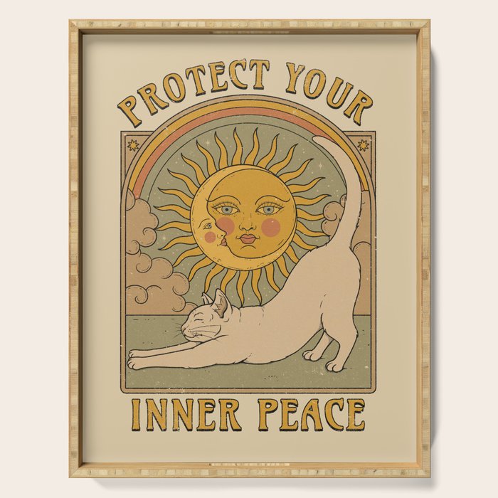 Inner Peace Serving Tray Gallery Image 1