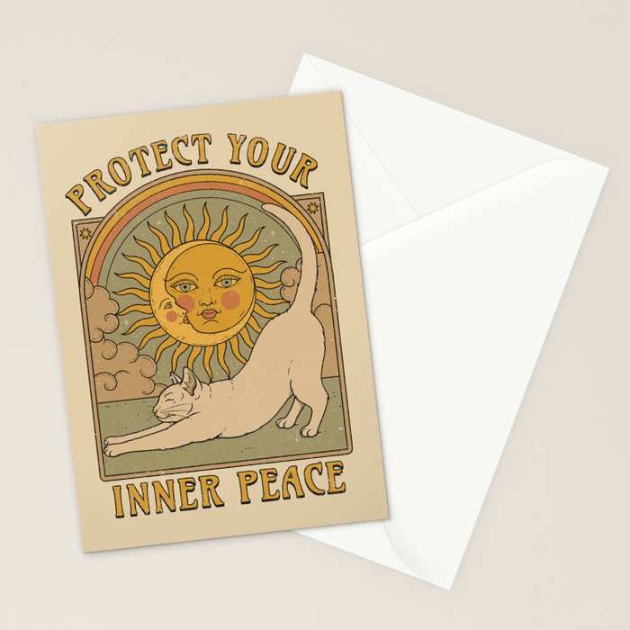 Inner Peace Stationery Card Gallery Image 2