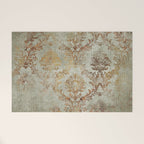 Aged Damask Texture 3 Welcome Mat Gallery Image 1