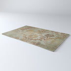 Aged Damask Texture 3 Rug Gallery Image 3