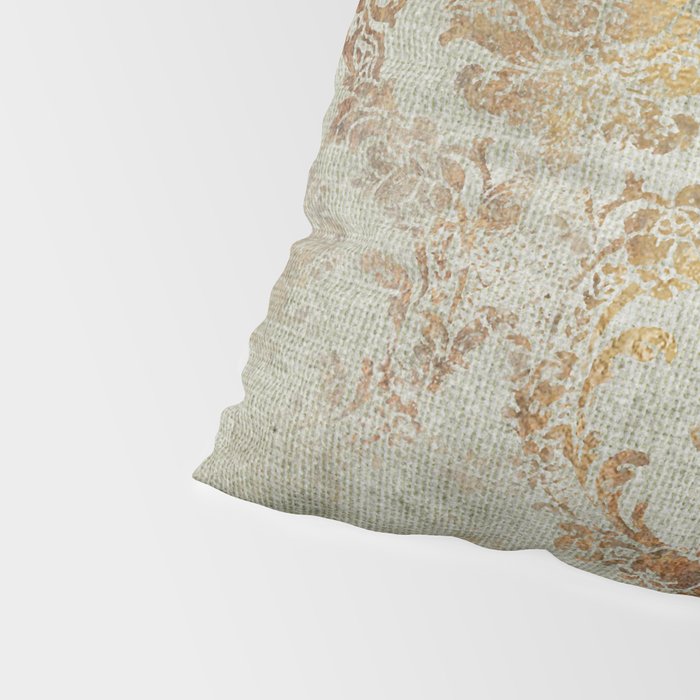 Aged Damask Texture 3 Pillow Sham Gallery Image 4