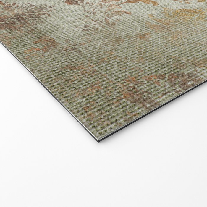 Aged Damask Texture 3 Welcome Mat Gallery Image 2
