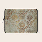 Aged Damask Texture 3 Laptop Sleeve Gallery Image 1