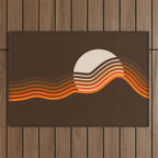 Sundown Stripes Outdoor Rug Gallery Image 1