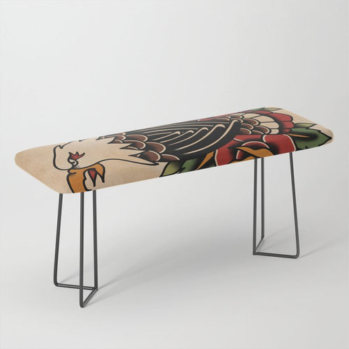 Colour Vintage Eagle Bench