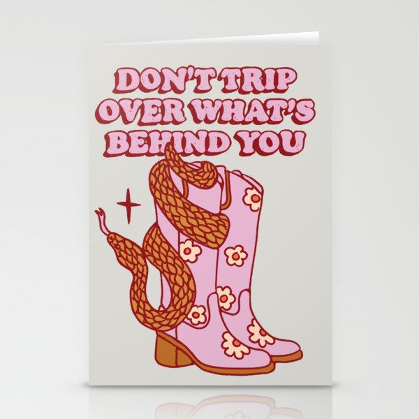 Y2K Cowgirl Stationery Card Gallery Image 1