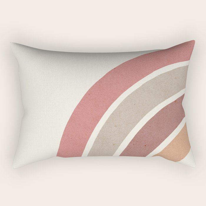 Abstract rainbow 1 Rectangular Pillow Gallery Image 2