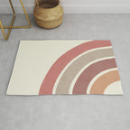 Abstract rainbow 1 Rug Gallery Image 1