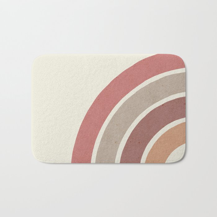 Abstract rainbow 1 Bath Mat Gallery Image 1