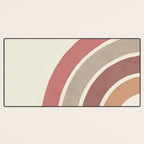 Abstract rainbow 1 Desk Mat Gallery Image 3
