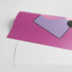 Vaporwave sky 5 / Pink Sky / 80s / 90s / aesthetic Wrapping Paper Gallery Image 2