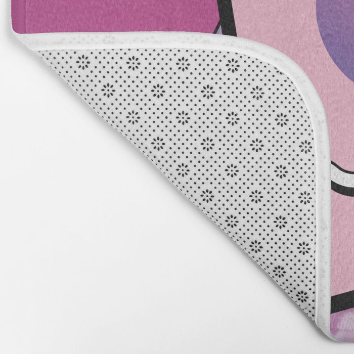 Vaporwave sky 5 / Pink Sky / 80s / 90s / aesthetic Bath Mat Gallery Image 2