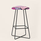Vaporwave sky 5 / Pink Sky / 80s / 90s / aesthetic Stool Gallery Image 1