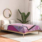 Vaporwave sky 5 / Pink Sky / 80s / 90s / aesthetic Comforter Gallery Image 2