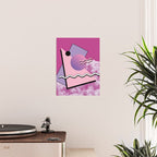 Vaporwave sky 5 / Pink Sky / 80s / 90s / aesthetic Poster Gallery Image 2
