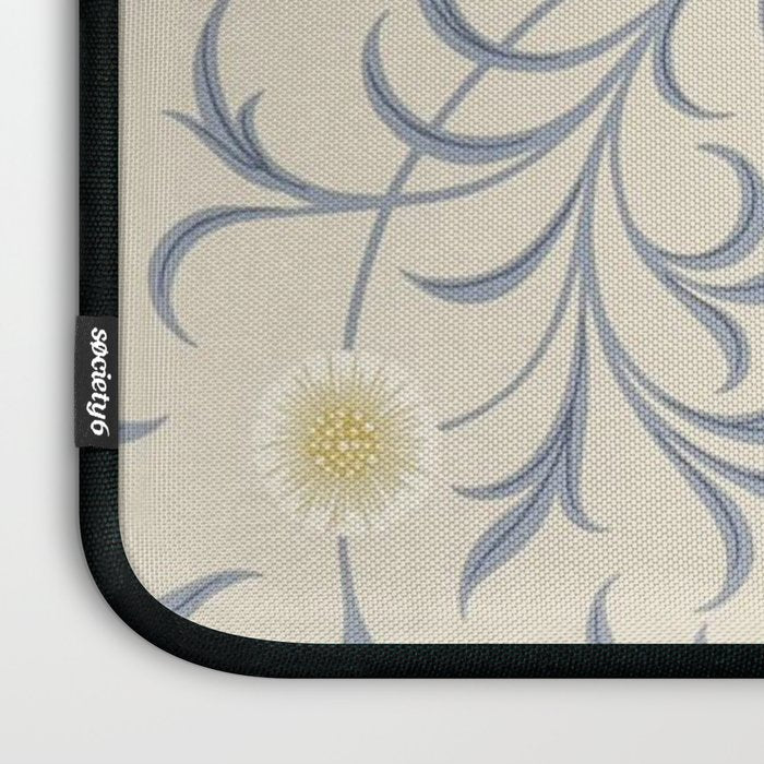 William Morris Vintage Scroll Parchment Mineral Laptop Sleeve Gallery Image 3