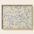 William Morris Vintage Scroll Parchment Mineral Serving Tray Gallery Image 1