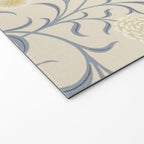 William Morris Vintage Scroll Parchment Mineral Welcome Mat Gallery Image 2