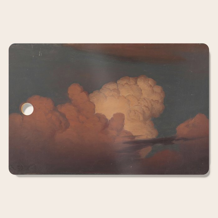 "Cloud Study" by Knud Baade, 1850 Cutting Board Gallery Image 1