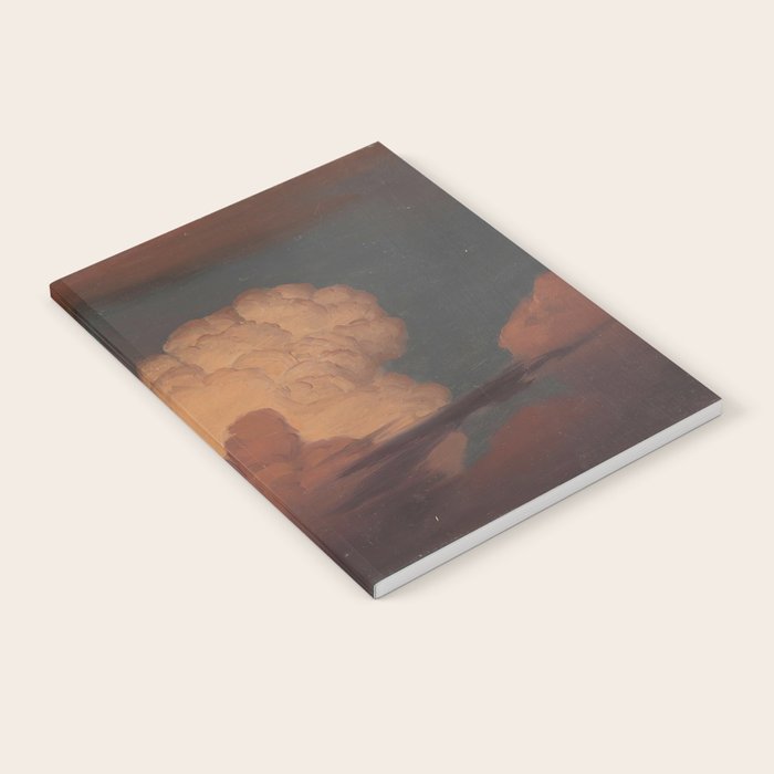 "Cloud Study" by Knud Baade, 1850 Notebook Gallery Image 2
