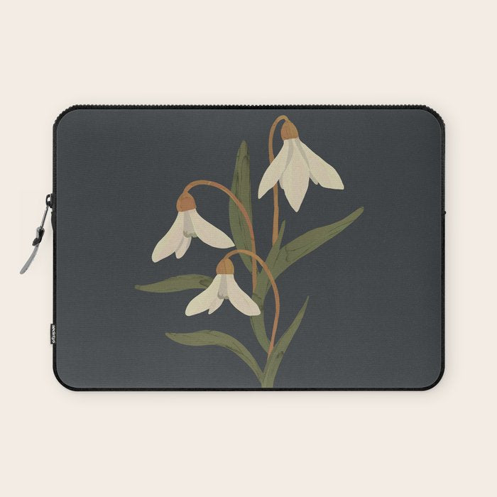 Snowdrops Laptop Sleeve Gallery Image 1