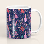 Festive Celebration Pattern  Holiday Champagne Bottles  and Cheers Coffee Mug Gallery Image 1