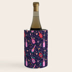 Festive Celebration Pattern  Holiday Champagne Bottles  and Cheers Wine Chiller Gallery Image 1