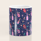 Festive Celebration Pattern  Holiday Champagne Bottles  and Cheers Coffee Mug Gallery Image 4