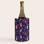 Festive Celebration Pattern  Holiday Champagne Bottles  and Cheers Wine Chiller Gallery Image 2