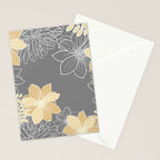 Livia Floral Print Stationery Card Gallery Image 2